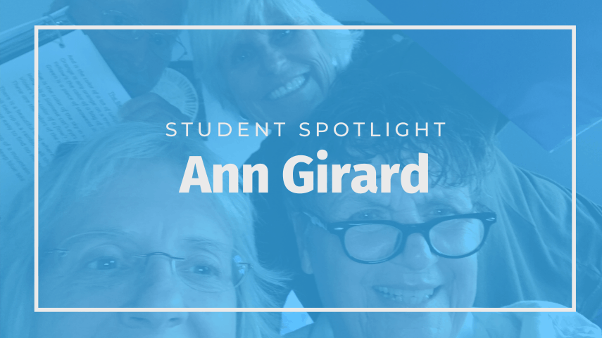Student Spotlight: Ann Girard’s Source of Joy: Music